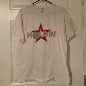 ⭐️Htown “Holdin” white tee⭐️